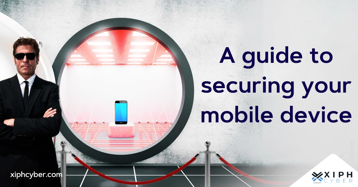 What mobile device security is