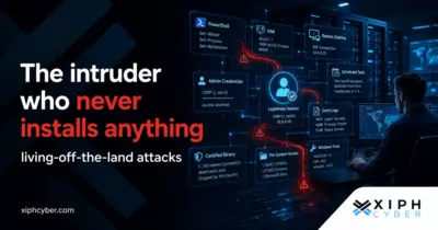 The intruder who never installs anything Living-off-the-land attacks