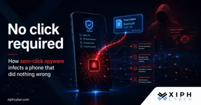 No click required — how zero-click spyware infects a phone that did nothing wrong