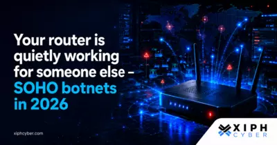 our router is quietly working for someone else — SOHO botnets in 2026